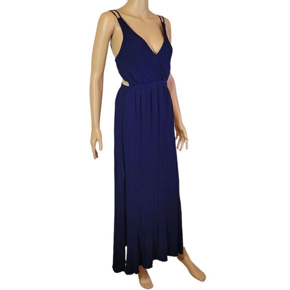 Lulus Womens Maxi Rayon Backless Dress (Size S) - Picture 7 of 7